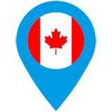 canada location pin