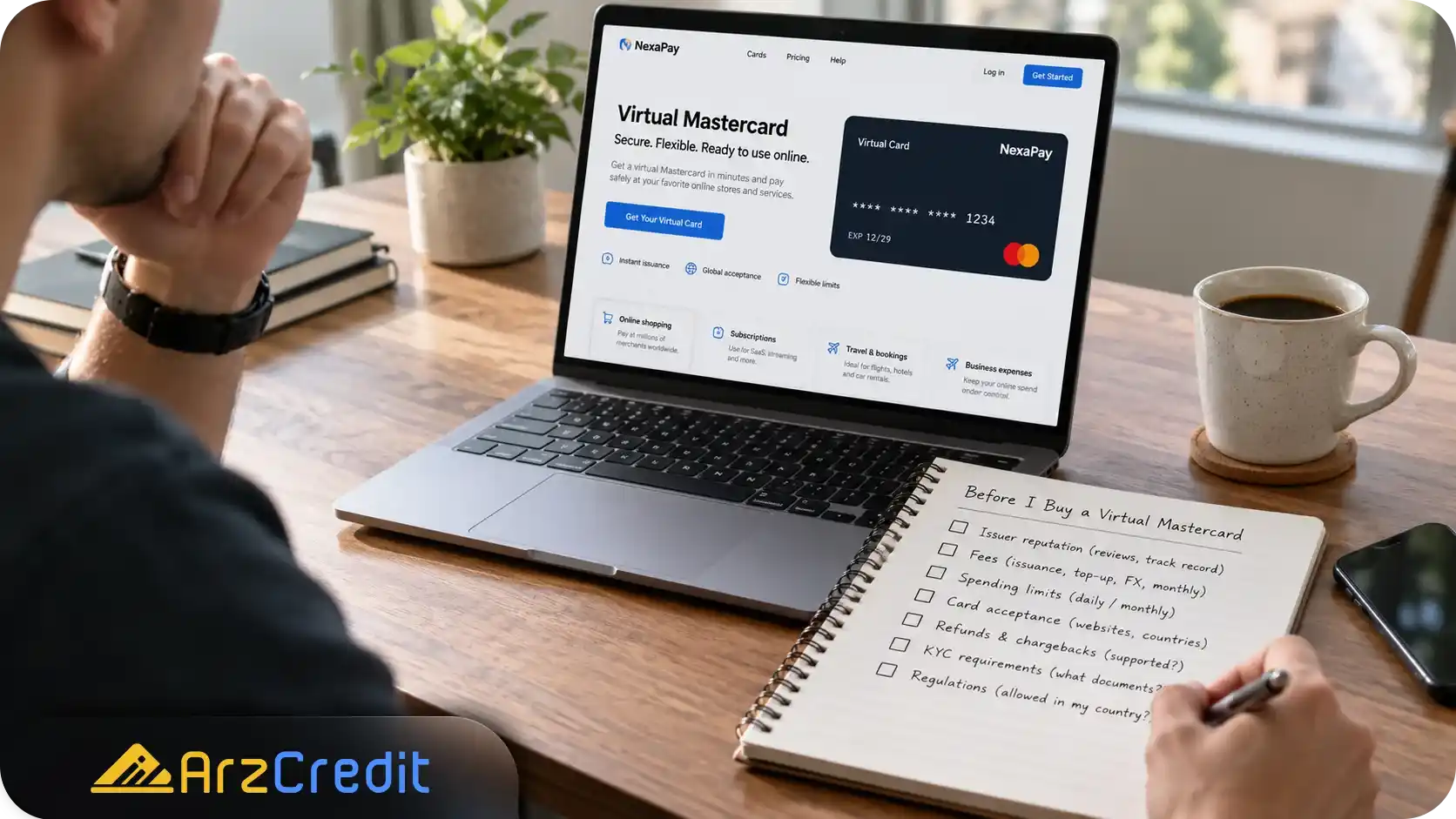 نکات مهم قبل از خرید و استفاده از مستر کارت مجازی
